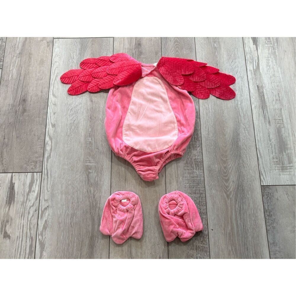 Pink Flamingo Bird Halloween Costume Infant Size 12-24 months